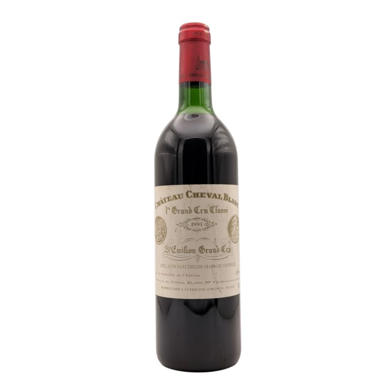 1993 Château Cheval Blanc Saint-Émilion Premier Grand Cru Classé Bordeaux 750ml bottle