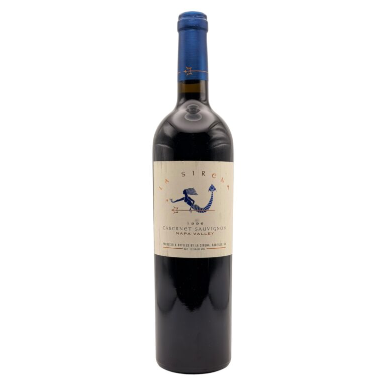 1996 La Sirena Cabernet Sauvignon Napa Valley 750ml bottle