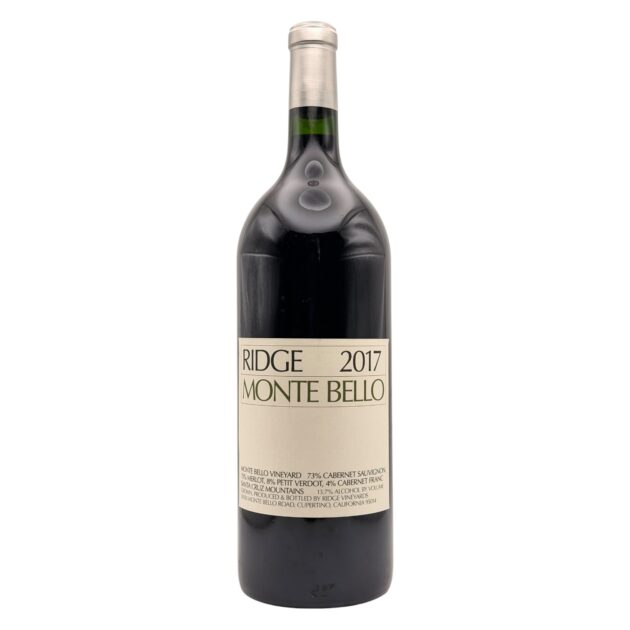 2017 Ridge Monte Bello Santa Cruz Mountains Red Wine 1.5L Magnum bottle