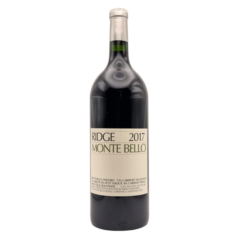 2017 Ridge Monte Bello Santa Cruz Mountains Red Wine 1.5L Magnum bottle