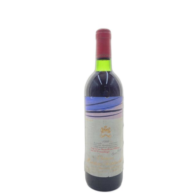 1980 Château Mouton Rothschild Pauillac Rouge 750ml