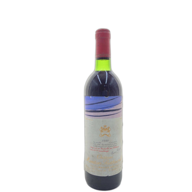 1980_Chateau_Mouton_Rothschild_Pauillac_Red_750ml 1980 Château Mouton Rothschild Pauillac Rouge 750ml - Image 1