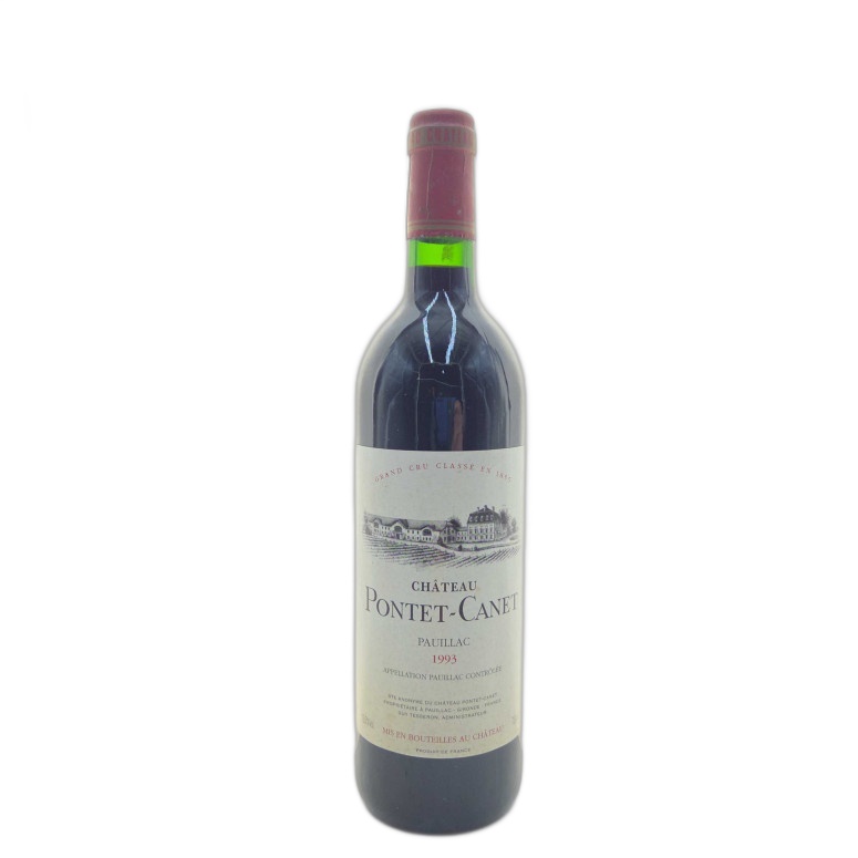 1993_Chateau_Pontet_Canet_Pauillac_Red_750ml 1993 Château Pontet-Canet Pauillac Rouge 750ml - Image 1