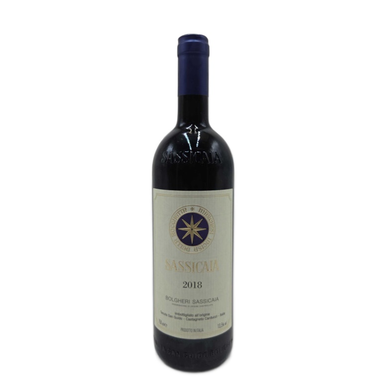 2018_Tenuta_San_Guido_Sassicaia_Bolgheri_Red_750ml 2018 Tenuta San Guido Sassicaia Bolgheri Rouge 750ml - Image 1