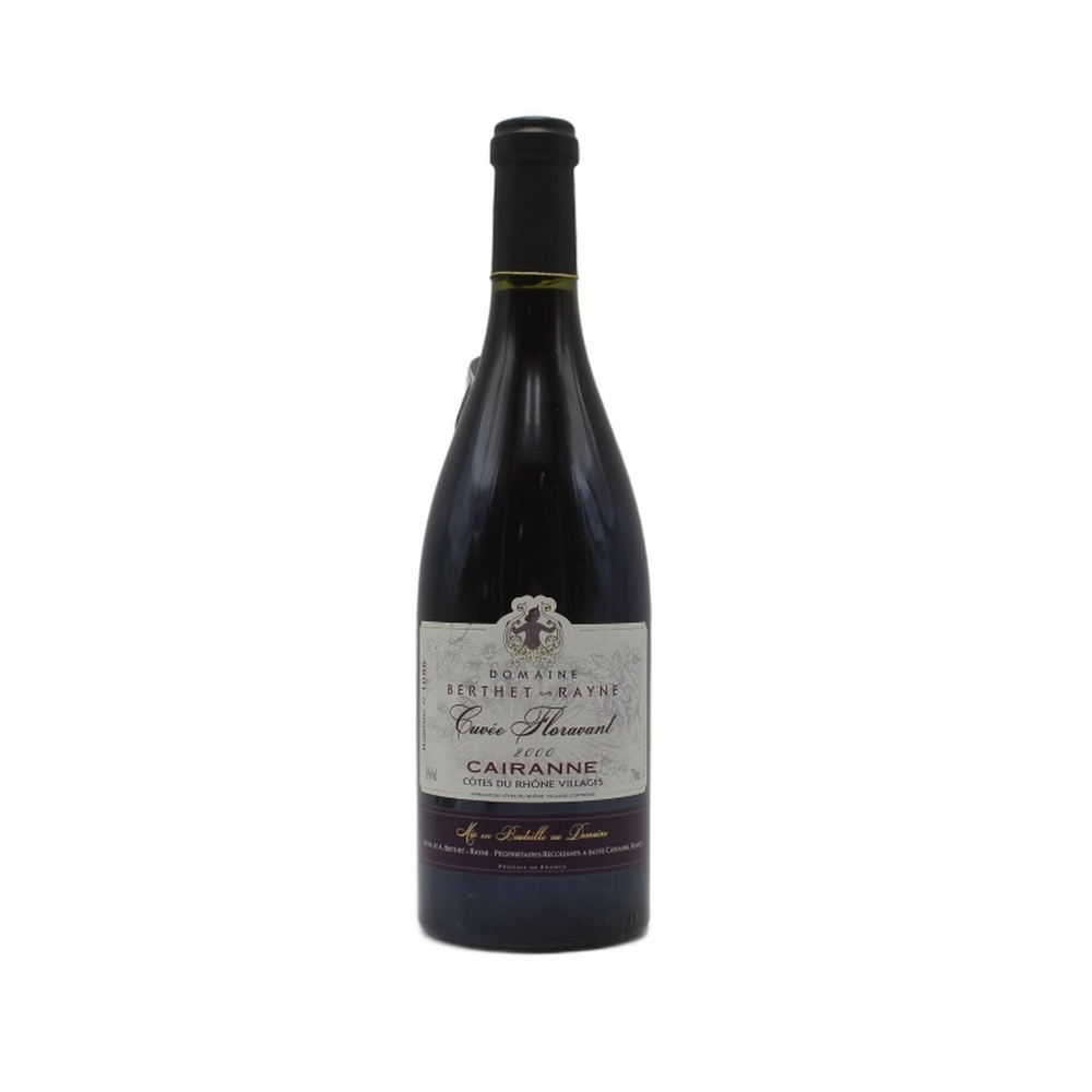 Berthet_Rayne_Cairanne_Cuvee_Floravant_2000_750ml 2000 Berthet-Rayne Cairanne Cuvée Floravant 750ml - Image 1