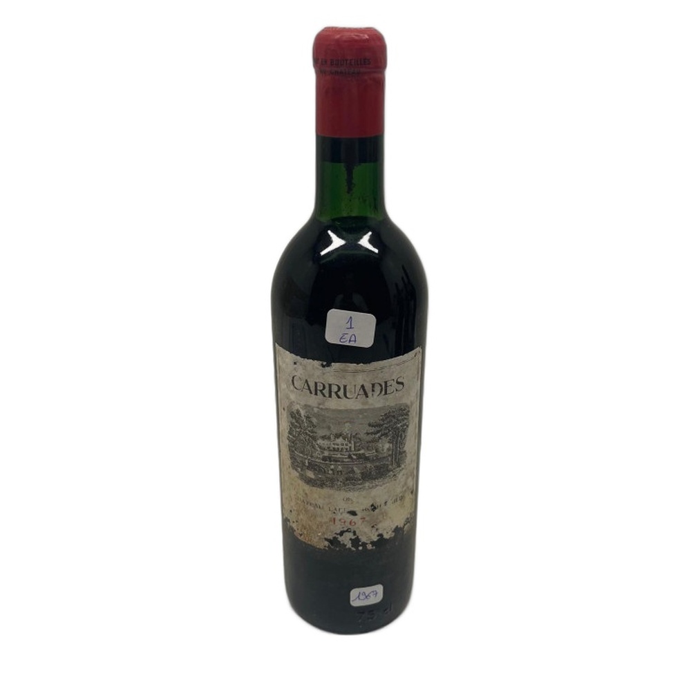 Carruades_de_Lafite_EA_1967_750ml 1967 Carruades de Lafite 750ml - Image 1