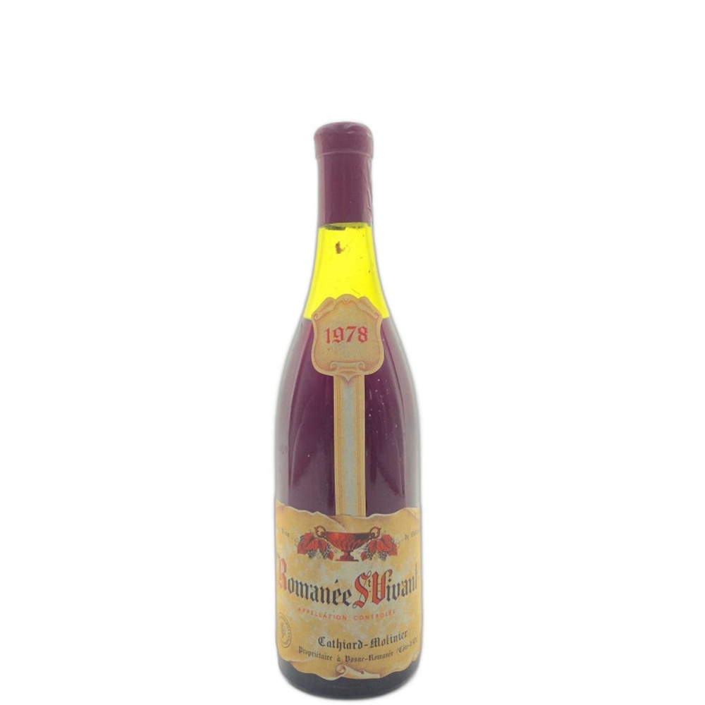 Cathiard_Molinier_Romanee_Saint_Vivant_1978_750ml 1978 Cathiard-Molinier Romanée-Saint-Vivant 750ml - Image 1