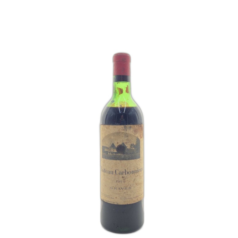 Chateau_Carbonnieux_Rouge_BAS_1959_750ml 1959 Château Carbonnieux Rouge 750ml - Image 1