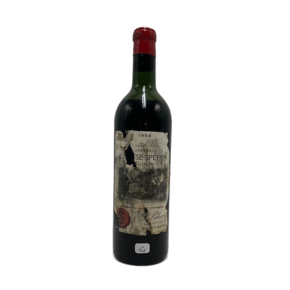 Chateau_Chasse_Spleen_TLB_1958_750ml 1958 Château Chasse Spleen 750ml - Image 1