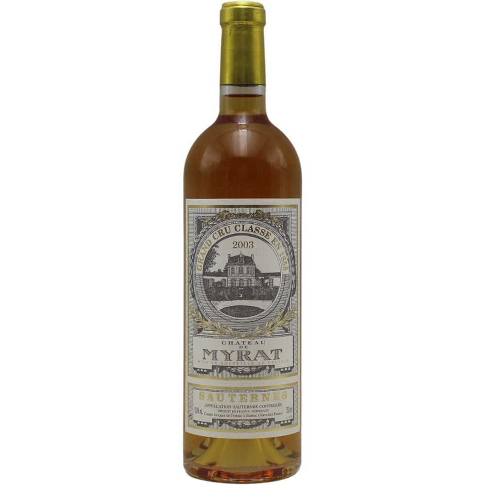 Chateau_De_Myrat_2003_750ml 2003 Château De Myrat 750ml - Image 1