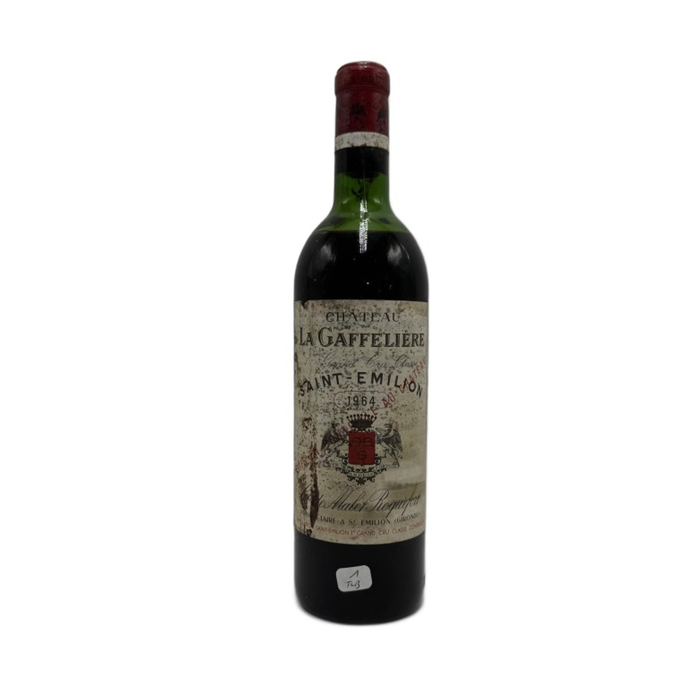 Chateau_La_Gaffeliere_TLB_1964_750ml 1964 Château La Gaffelière 750ml - Image 1