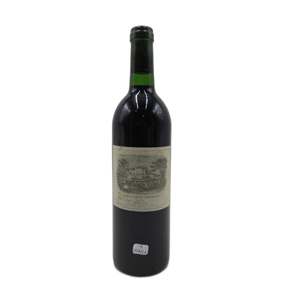 Chateau_Lafite_Rothschild_TLB_CA_1981_750ml 1981 Château Lafite Rothschild Pauillac Rouge 750ml - Image 1