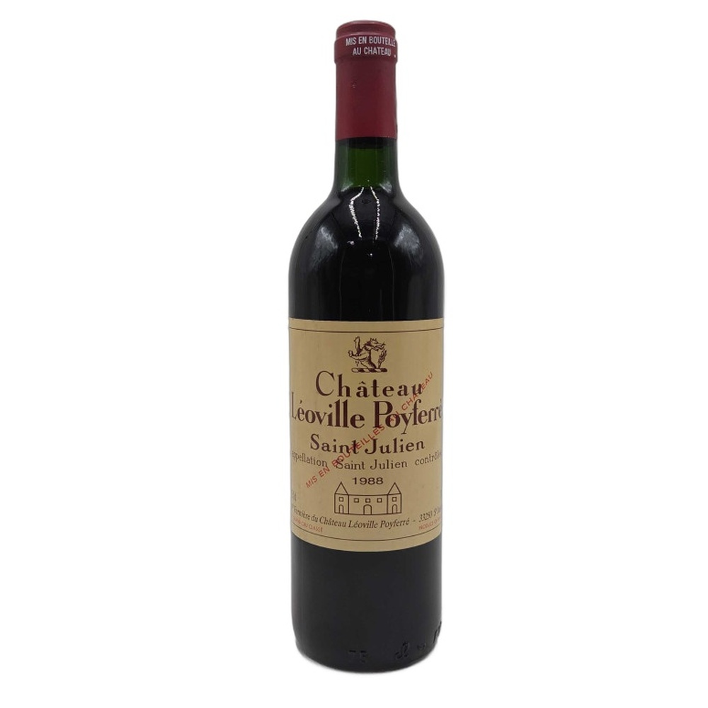 Chateau_Leoville_Poyferre_1988_750ml 1988 Château Léoville Poyferré 750ml - Image 1