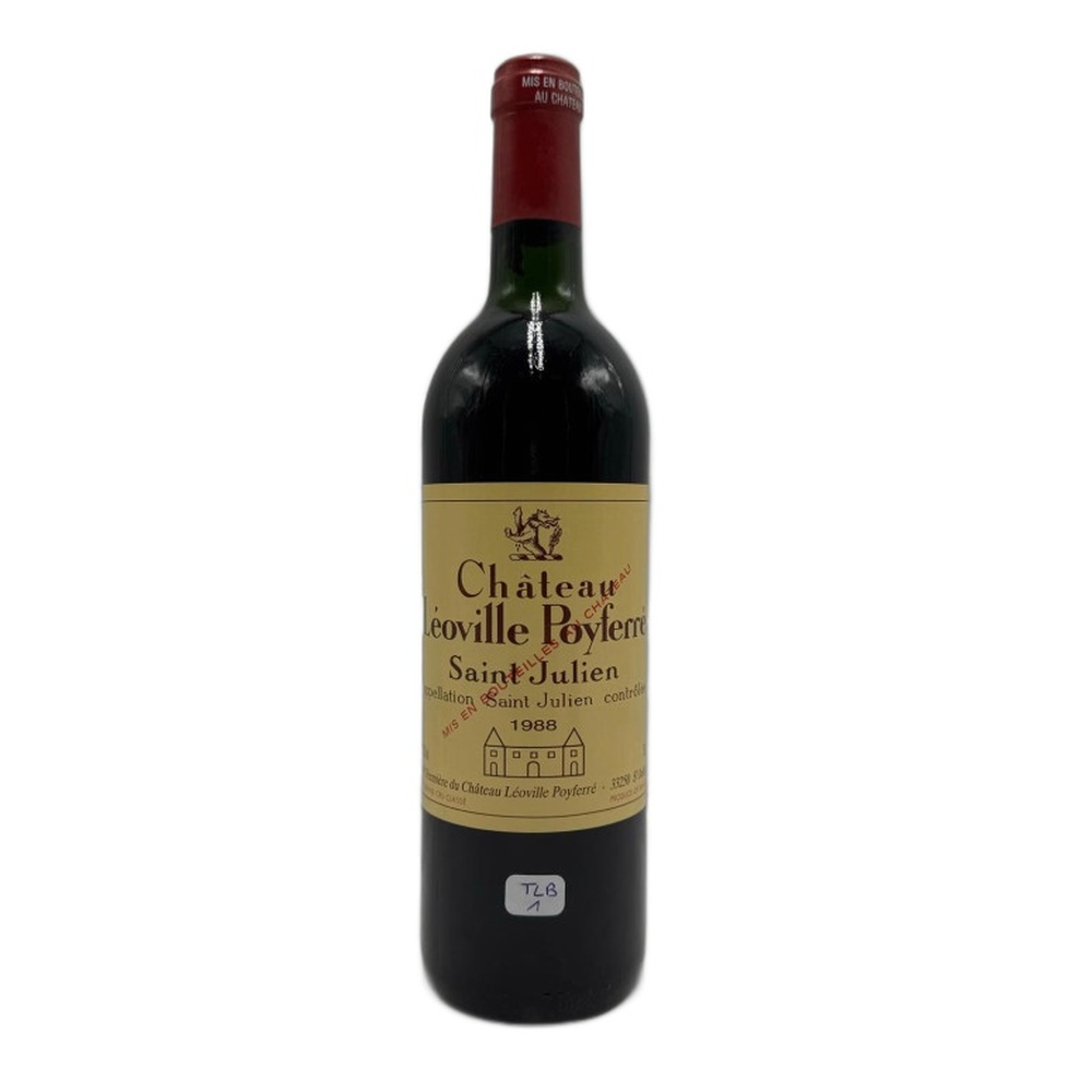 Chateau_Leoville_Poyferre_TLB_1988_750ml 1988 Château Léoville Poyferré 750ml - Image 1
