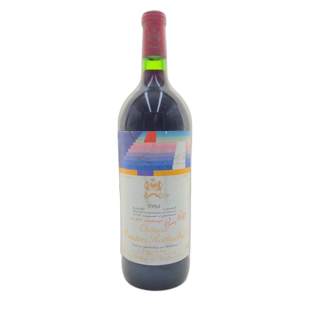 Chateau_Mouton_Rothschild_1984_1_5L 1984 Château Mouton Rothschild 1.5L - Image 1