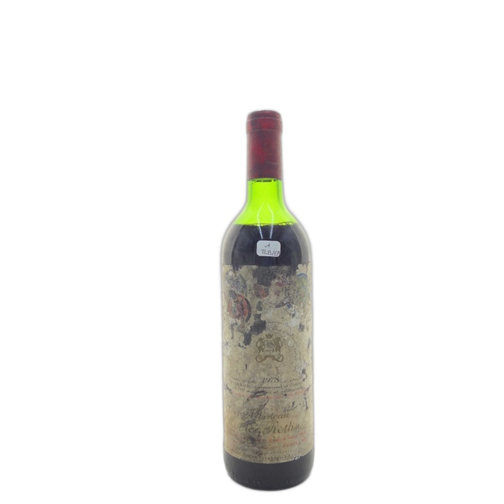 Chateau_Mouton_Rothschild_TLB_EA_1978_750ml 1978 Château Mouton Rothschild 750ml - Image 1