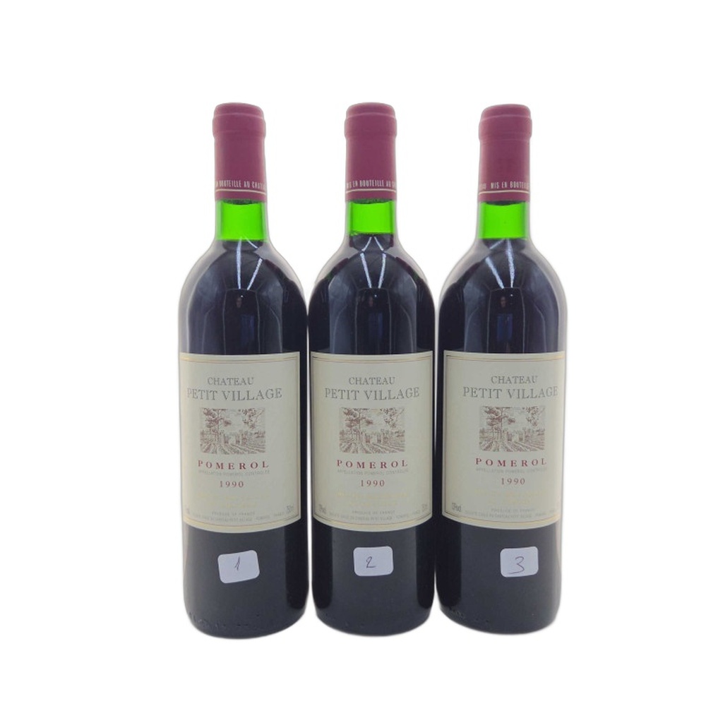 Chateau_Petit_Village_1990_750ml 1990 Château Petit Village 750ml - Image 1
