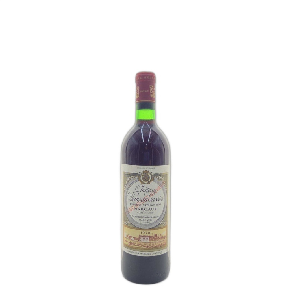 Chateau_Rauzan_Gassies_1970_750ml 1970 Château Rauzan-Gassies 750ml - Image 1