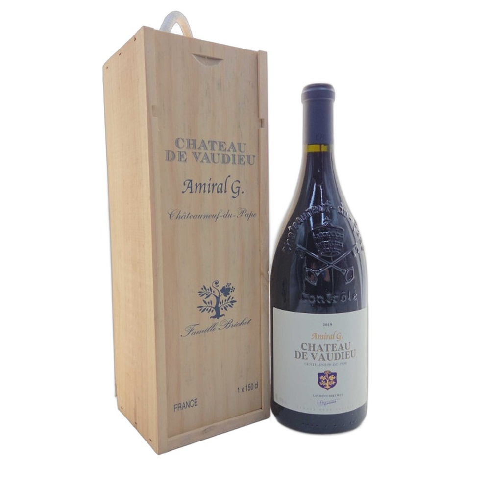 Chateau_de_Vaudieu_Amiral_G_2019_1_5L 2019 Chateau de Vaudieu Amiral G 1.5L - Image 1
