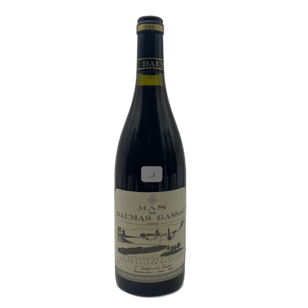 Daumas_Gassac_Mas_de_Daumas_Gassac_1992_750ml 1992 Daumas Gassac Mas de Daumas Gassac 750ml - Image 1