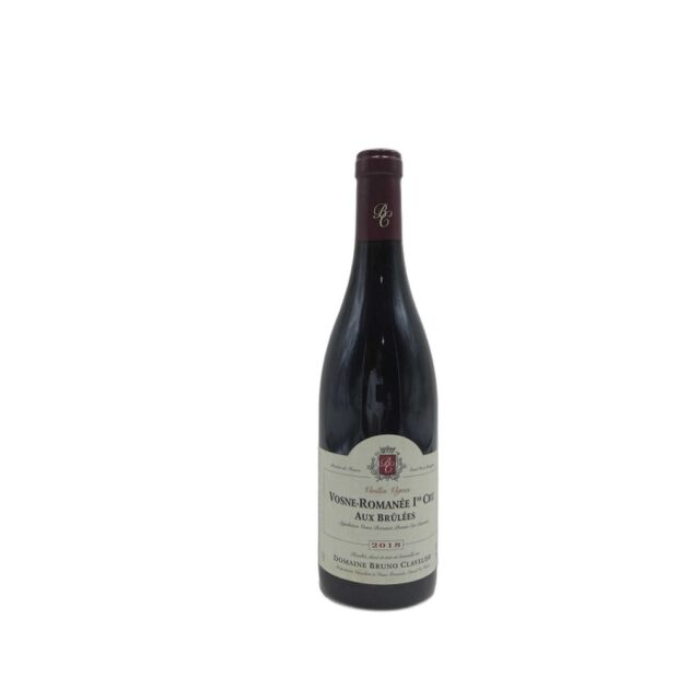 2018 Domaine Bruno Clavelier Aux Brulées 750ml