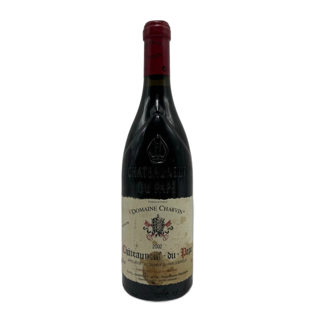 Domaine_Charvin_Chateauneuf_du_Pape_Rouge_2002_750ml 2002 Domaine Charvin Châteauneuf-du-Pape Rouge 750ml - Image 1