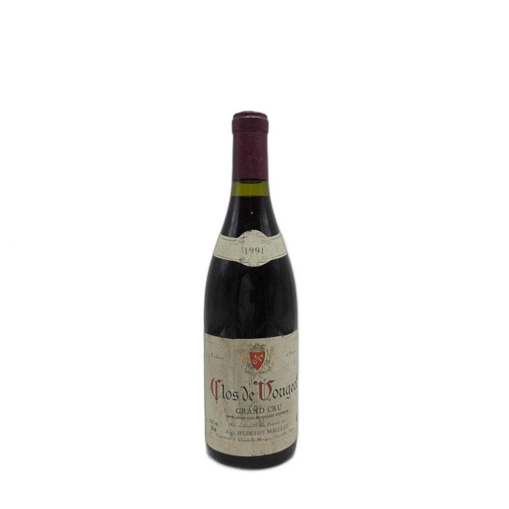 Domaine_Hudelot_Noellat_Clos_de_Vougeot_1991_750ml 1991 Domaine Hudelot-Noëllat Clos de Vougeot Grand Cru Rouge 750ml - Image 1