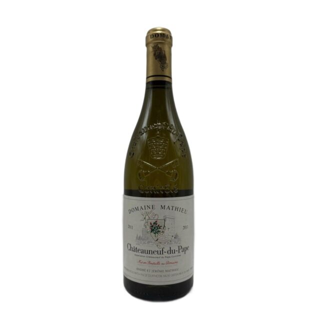 2011 Domaine Mathieu Châteauneuf-du-Pape Blanc 750ml