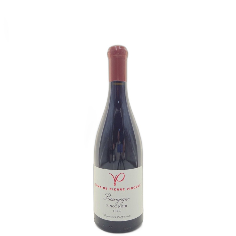 Domaine_Pierre_Vincent_Pinot_Noir_2024_750ml 2024 Domaine Pierre Vincent Pinot Noir 750ml - Image 1