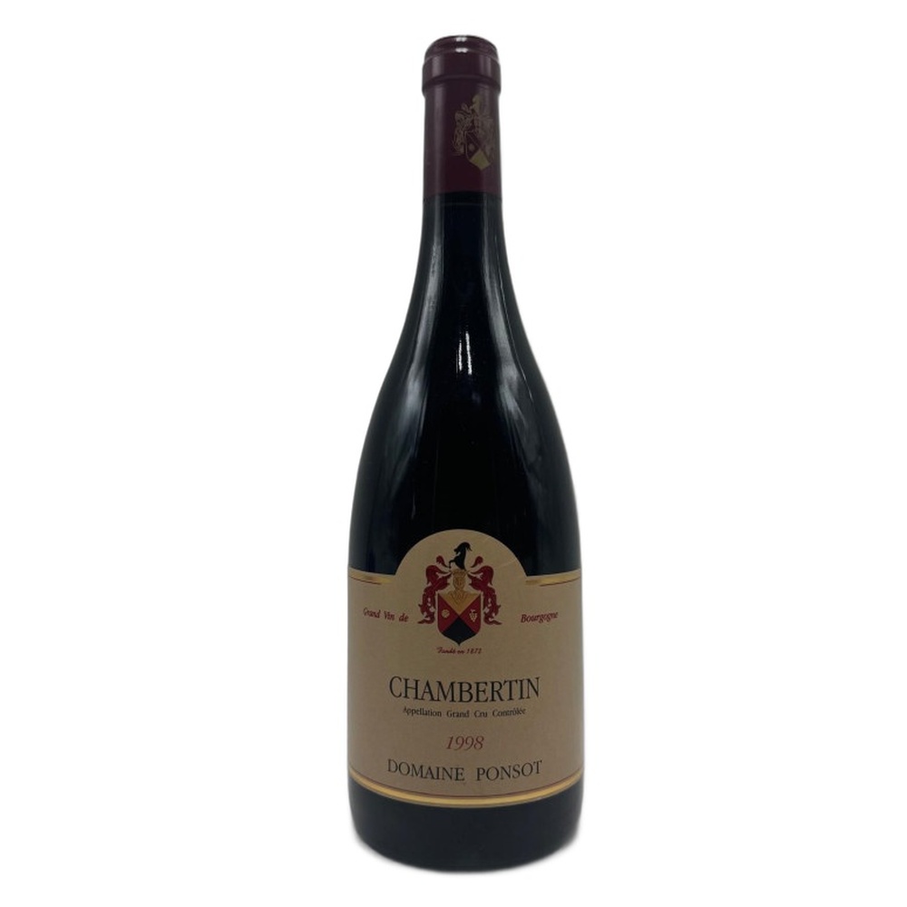 Domaine_Ponsot_Chambertin_Grand_Cru_1998_750ml 1998 Domaine Ponsot Chambertin Grand Cru 750ml - Image 1