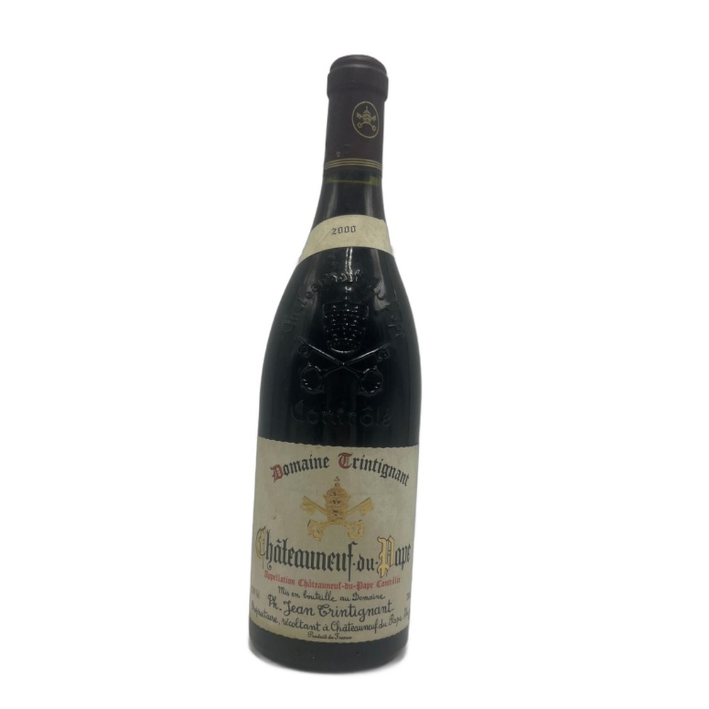 Domaine_Trintignant_Chateauneuf_du_Pape_Rouge_2000_750ml 2000 Domaine Trintignant Châteauneuf-du-Pape Rouge 750ml - Image 1