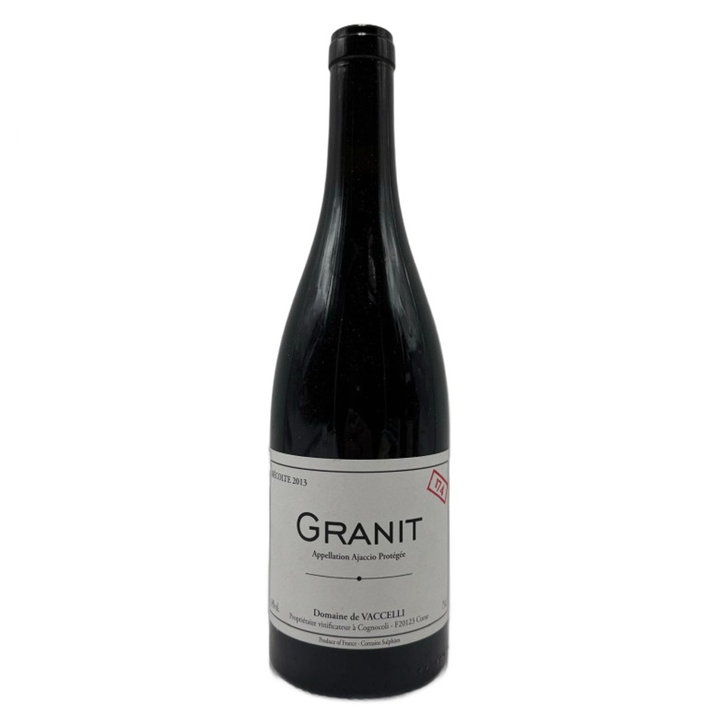 Domaine_Vaccelli_Granit_174_2013_750ml 2013 Domaine Vaccelli Ajaccio Granit 174 Rouge 750ml - Image 1