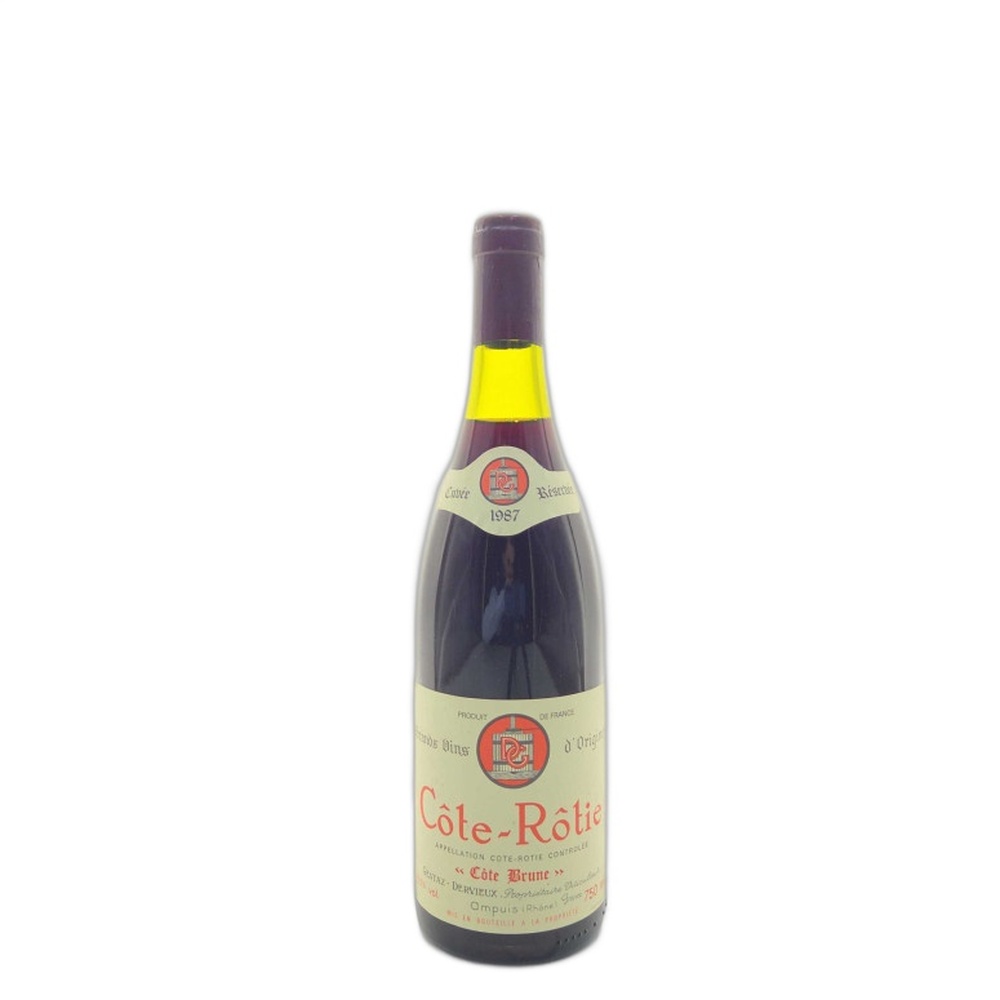 Gentaz_Dervieux_Cote_Brune_1987_750ml 1987 Gentaz Dervieux Côte-Brune Côte-Rôtie Rouge 750ml - Image 1