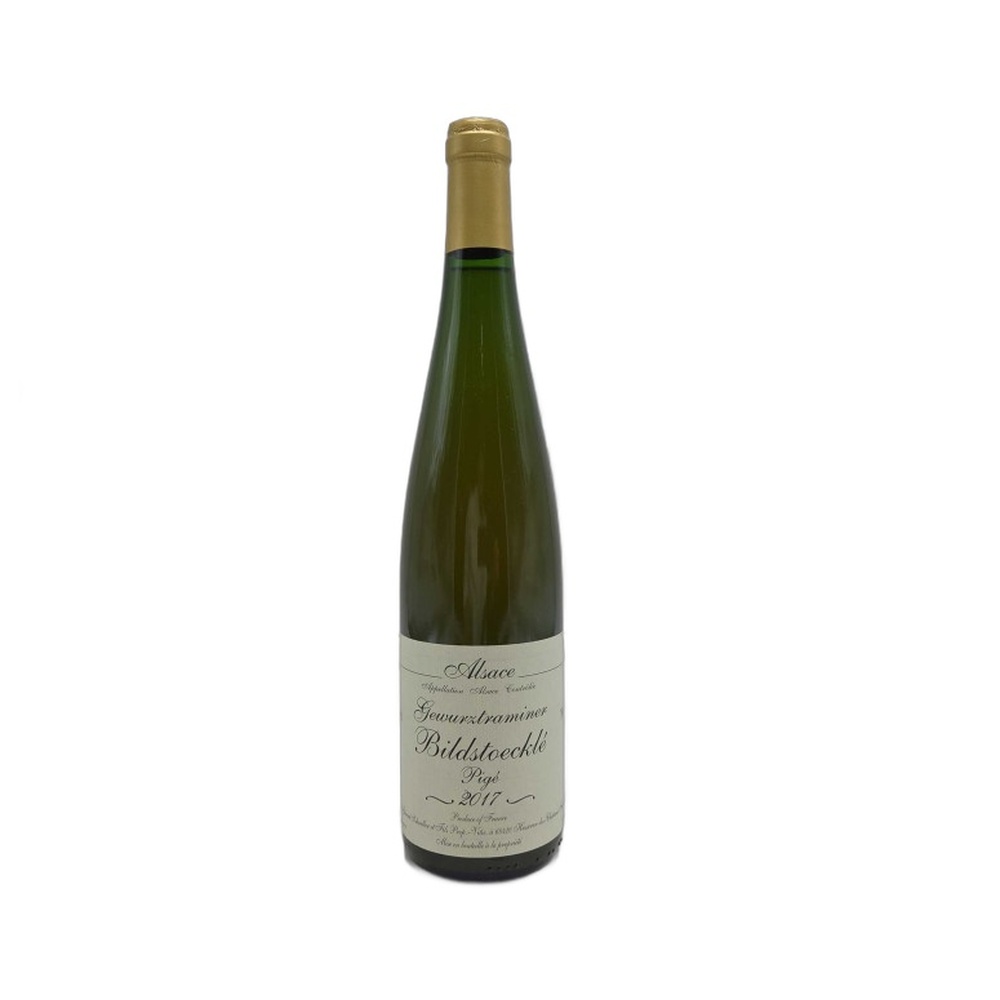 Gerard_Schueller_Gewurztraminer_Bildstoeckle_Pige_2017_750ml 2017 Gérard Schueller Gewurztraminer Bildstoecklé Pigé 750ml - Image 1