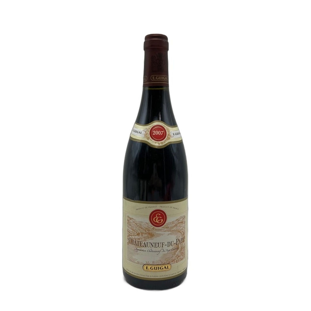 Guigal_Chateauneuf_du_Pape_Rouge_2007_750ml 2007 Guigal Châteauneuf-du-Pape Rouge 750ml - Image 1