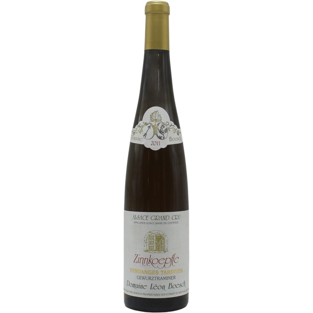 Leon_Boesch_Zinnkoepfle_Vendanges_Tardives_Gewurztraminer_2011_750ml 2011 Léon Boesch Zinnkoepfle Vendanges Tardives Gewurztraminer 750ml - Image 1