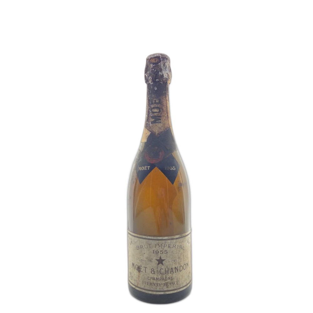 Moet_et_Chandon_Brut_Imperial_1955_750ml 1955 Moet et Chandon Brut Impérial 750ml - Image 1