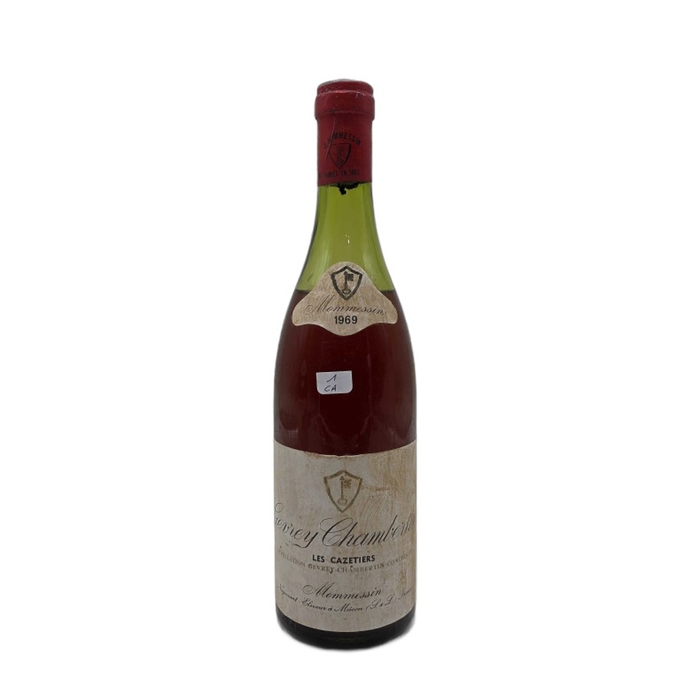 Mommessin_Les_Cazetiers_CA_1969_750ml 1969 Mommessin Les Cazetiers 750ml - Image 1