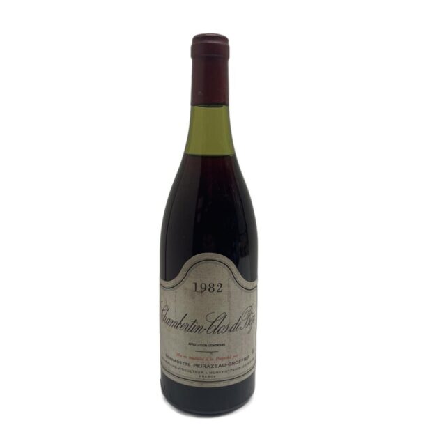 1982 Peirazeau-Groffier Chambertin Clos de Bèze 750ml