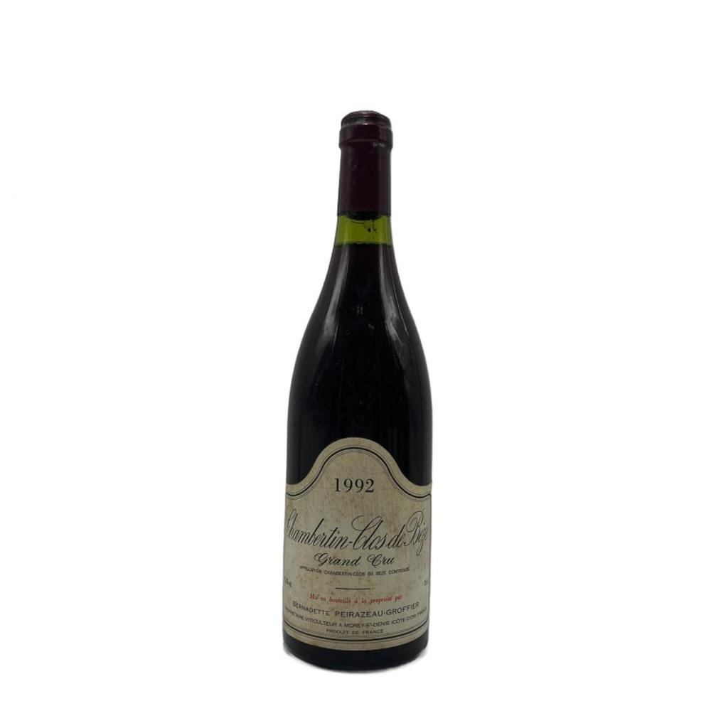Peirazeau_Groffier_Clos_de_Beze_1992_750ml 1992 Peirazeau-Groffier Clos de Bèze 750ml - Image 1