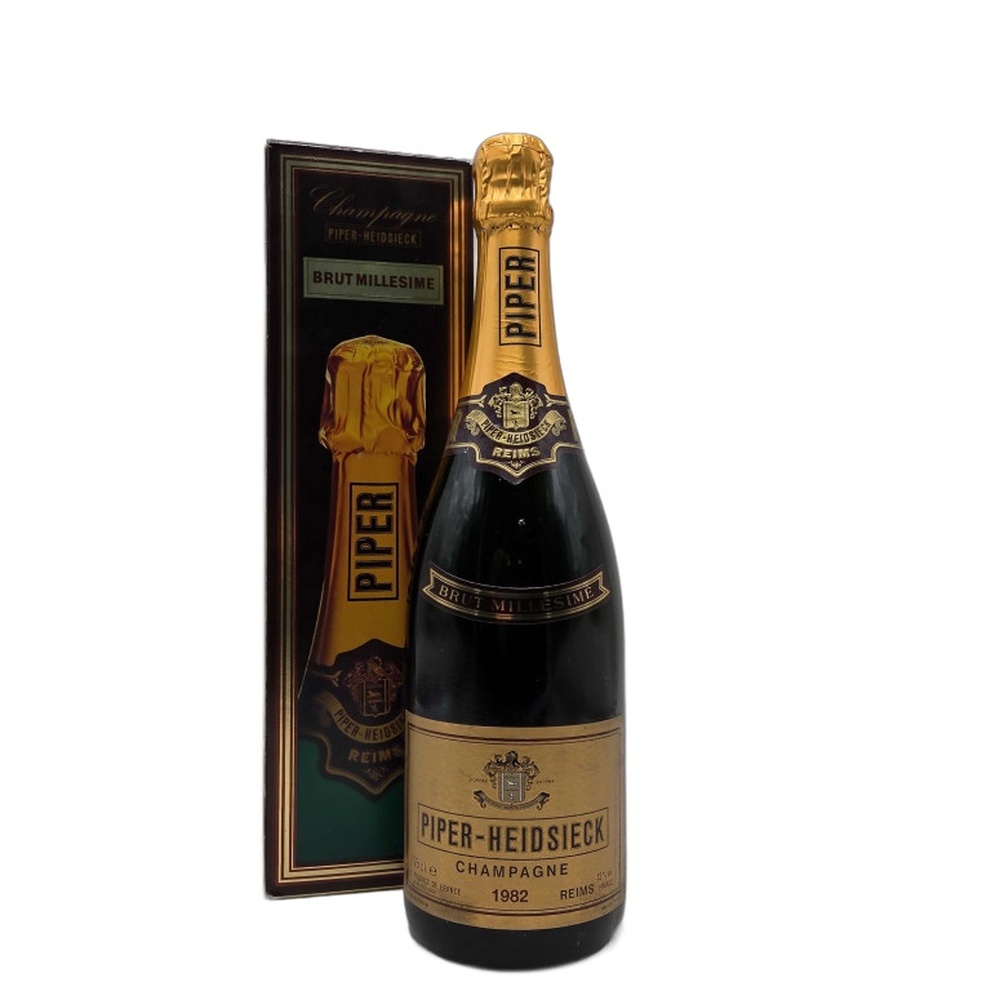 Piper_Heidsieck_Brut_Millesime_1982_750ml 1982 Piper-Heidsieck Brut Millésimé Champagne 750ml - Image 1
