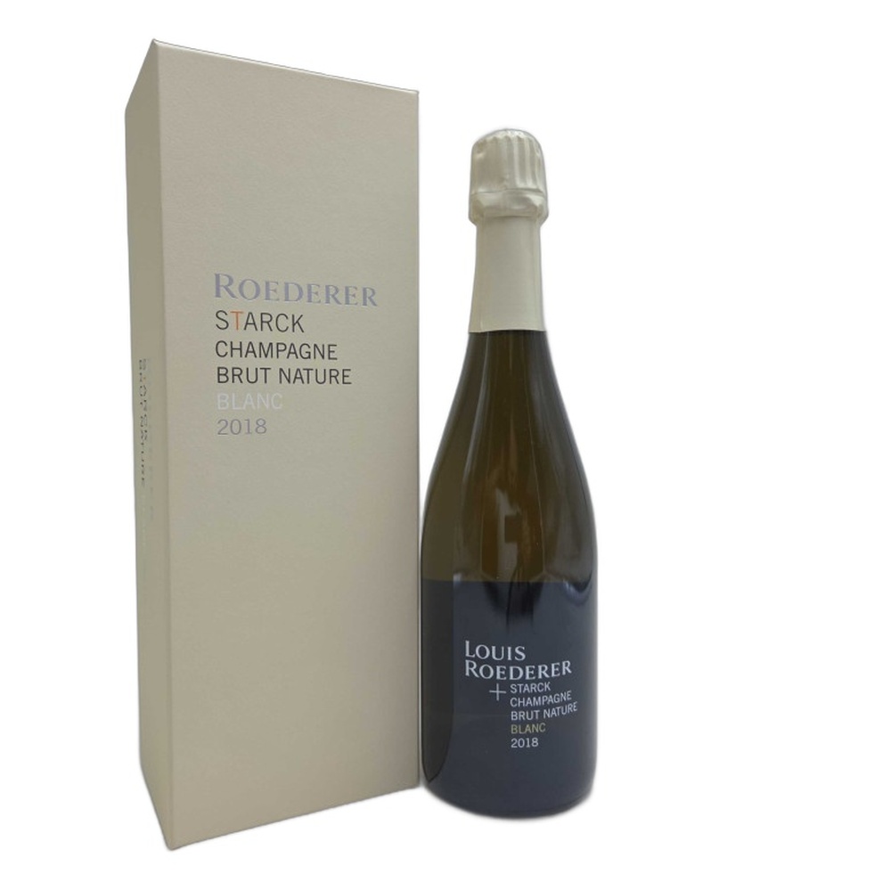 Roederer_Louis_Starck_Brut_Nature_2018_750ml 2018 Louis Roederer Philippe Starck Brut Nature Champagne 750ml - Image 1