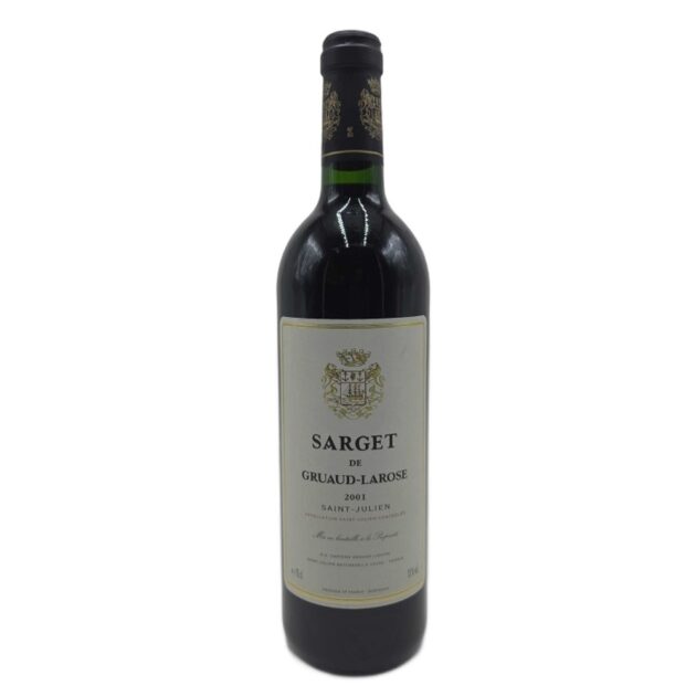 2001 Sarget Du Château Gruaud Larose 750ml