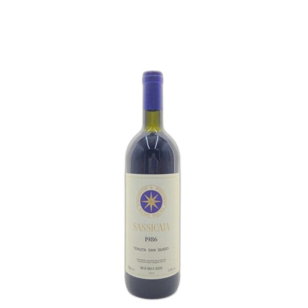 1986 Tenuta San Guido Sassicaia 750ml