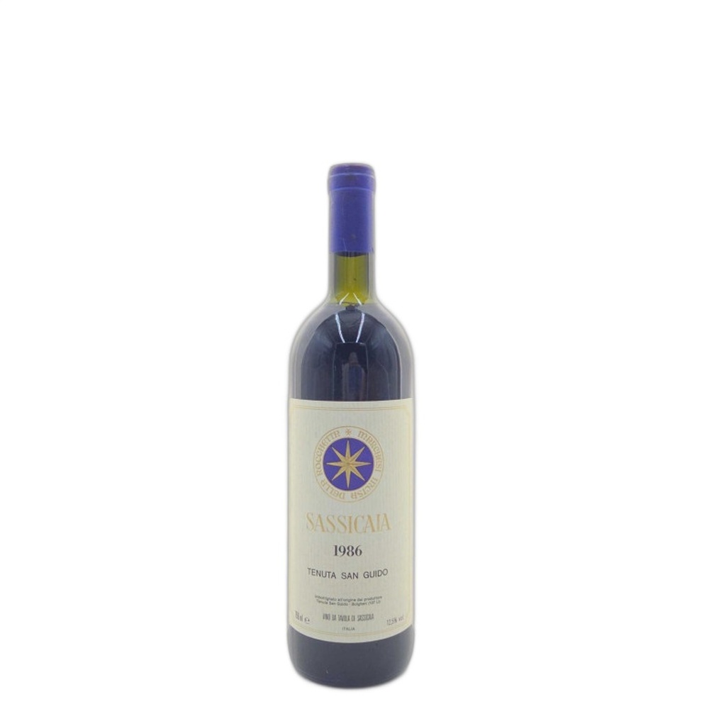 Tenuta_San_Guido_Sassicaia_1986_750ml 1986 Tenuta San Guido Sassicaia 750ml - Image 1