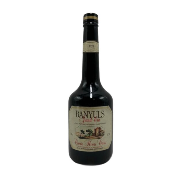 1991 Terres des Templiers Banyuls Grand Cru Cuvee Henri Caris 750ml